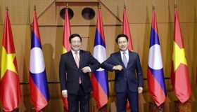 第七次越老外交部部长级政治磋商在万象举行