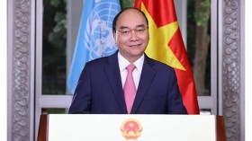 越南政府总理阮春福向第75届联合国大会特别会议发视频演讲