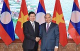 Lao PM visits Vietnam, co-chairs inter-governmental committee’s session