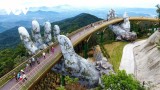 2021新年假期重返岘港市旅游观光的国内游客量猛增