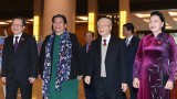 越共中央总书记、国家主席阮富仲出席首次国会普选75周年纪念见面会