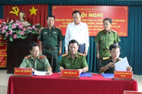 Lực lượng công an và quân sự: Phối hợp bảo đảm an ninh trật tự