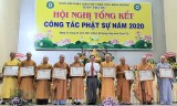 Ban trị sự Giáo hội Phật giáo Việt Nam tỉnh trao tặng gần 5 tỷ đồng ủng hộ Tết vì người nghèo năm 2021