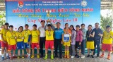 Trung tâm Hỗ trợ thanh niên công nhân và lao động trẻ tỉnh: Tổ chức giải bóng đá nam - nữ thanh niên công nhân