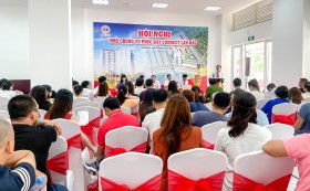 Phúc Đạt Connect tổ chức thành công hội nghị chung cư lần đầu và trao "sổ hồng" cho cư dân
