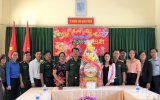 Thăm và tặng quà tết bộ đội biên phòng tỉnh Bình Phước