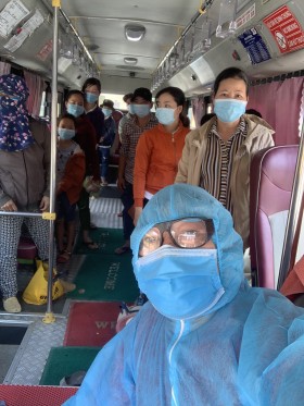 Triển khai biện pháp phòng, chống dịch trên hệ thống vận tải hành khách