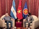 Vietnamese ambassador meets leader of Communist Party of Argentina