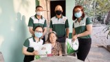 Vietcombank Bắc Bình Dương: Tặng quà tết người già neo đơn, hoàn cảnh khó khăn