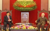 Top leader welcomes Chinese Minister of Public Security