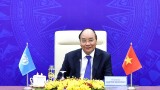 越南政府总理阮春福出席联合国安理会高级别视频公开辩论会