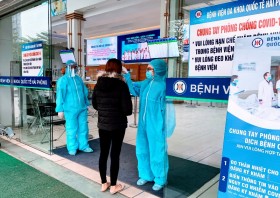 海防市疾病控制中心毫不松懈地做好疫情防控工作
