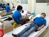TP.Thuận An: Nhiều người dân tham gia hiến máu tình nguyện