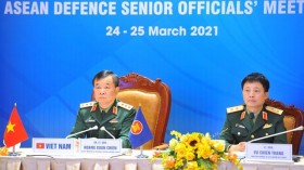 东盟国防高级官员会议在线上举行