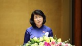 越南国会通过关于免去邓氏玉盛的国家副主席职务的决议