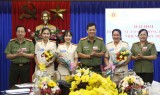 Hội Phụ nữ Phòng Tham mưu Công an tỉnh tổ chức thành công đại hội điểm