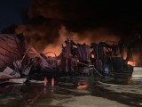 “Bà hỏa” thiêu rụi nhà xưởng sản xuất mút xốp
