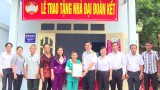 MTTQ TP.Thuận An: Phối hợp trao nhà đại đoàn kết cho hộ nghèo