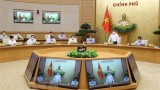 越南政府总理范明正主持第一次政府例行会议