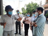 Đoàn kiểm tra, giám sát Ủy ban Bầu cử tỉnh Bình Dương làm việc tại TP.Thuận An