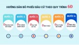 Quy trình 6Đ cử tri thực hiện khi đi bầu cử