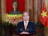 越南国家主席阮春福向越南预防自然灾害传统日75周年致贺信