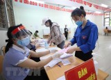Cử tri Việt Nam đi bầu cử trong điều kiện bảo đảm an toàn phòng dịch