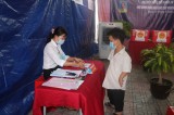 TP.Thuận An: Cử tri là công nhân lao động nô nức đi bỏ phiếu