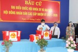 Provincial Election Committee Chairman attends election opening ceremony at Hiep Thanh ward’s quarter 6