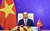 越南国家主席阮春福同中共中央总书记、国家主席习近平通电话