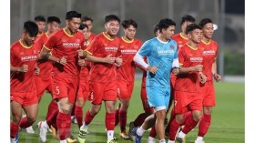 越南国足接受新冠检测 为与约旦队友谊赛做准备
