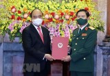 Chủ tịch nước trao Quyết định bổ nhiệm Tổng Tham mưu trưởng Quân đội Nhân dân