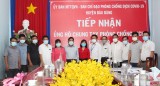 Ủy ban MTTQ Việt Nam huyện Bàu Bàng: Tiếp nhận ủng hộ phòng, chống Covid-19 từ các doanh nghiệp