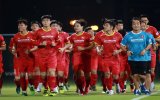 ĐT Việt Nam rèn kỹ chiến thuật trước trận gặp UAE