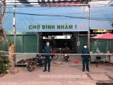Tp.Thuận An cách ly y tế Chợ Bình Nhâm I và hẻm đường Bình Nhâm 79