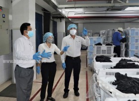 巴乌邦县：对于企业防疫工作进行检查监督