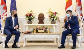 Cambodia, UK discuss climate plan