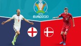 2020年欧洲杯：英格兰队对阵丹麦队