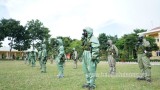 Người lính phòng hóa trên mặt trận chống dịch…