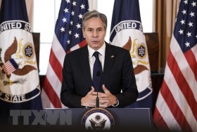 Top US diplomat emphasises need to ensure rules-based maritime order