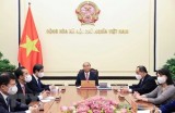 Vietnamese President holds phone talks with Romanian counterpart