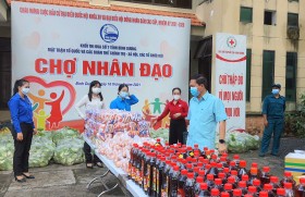 Hội Chữ thập đỏ tỉnh: Tổ chức phiên chợ “0 đồng” hỗ trợ người dân khó khăn