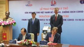 美国国际开发署为越南抗击疫情和减少疫情影响提供援助