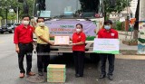Tiếp sức chống dịch: Vinasoy tận tay trao 150.000 sản phẩm Fami tại tỉnh Bình Dương