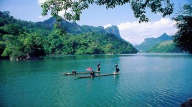 越北森林中令人印象深刻的旅游胜地——三海湖