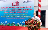 Bình Dương đưa vào hoạt động Bệnh viện Dã chiến số 4, quy mô 3.000 giường ở Bàu Bàng