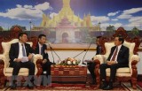 Sớm ký kết Hiệp định sửa đổi Hiệp định Thương mại Việt Nam-Lào