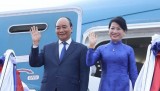 越南国家主席阮春福圆满结束对老挝进行的正式友好访问
