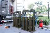 Quân đội triển khai trạm sản xuất oxy lưu động hỗ trợ TP.HCM