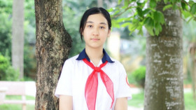 越南女学生在第50届国际少年书信写作比赛中获得三等奖